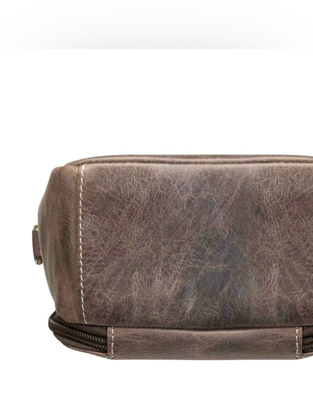 Gun Tote'n Mamas Distressed Leather Conceal Carry Crossbody - Picture 6 of 14